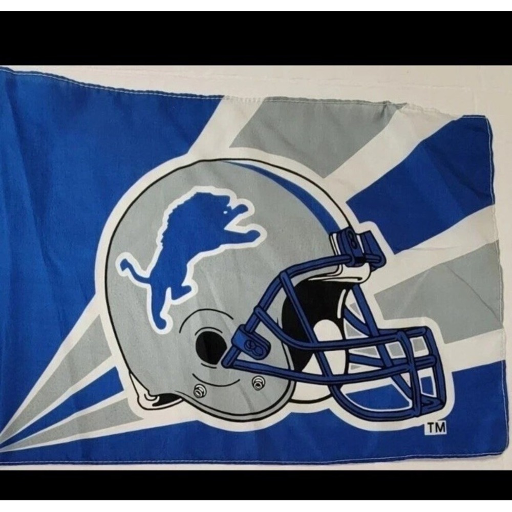 Detroit Lions flag 3 x 5 ft indoor outdoor Double‎ Sided banner new